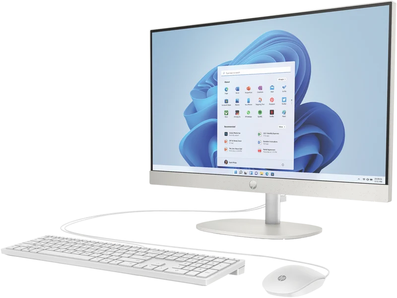 HP 23.8" Intel N100 8GB 512GB AIO