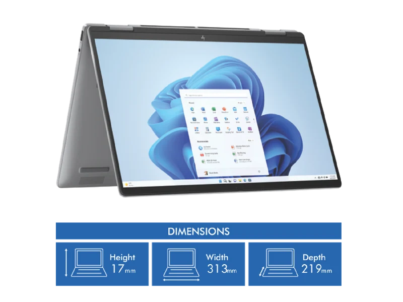 HP ENVY x360 14" Intel Core Ultra 5 (Intel Evo edition) 16GB 512GB Laptop
