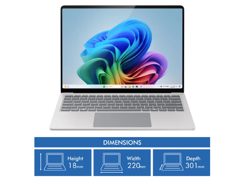 Microsoft Surface Laptop (7th Ed) Copilot+ PC 13.8" X Elite 12 Core 16GB 512GB - Plat