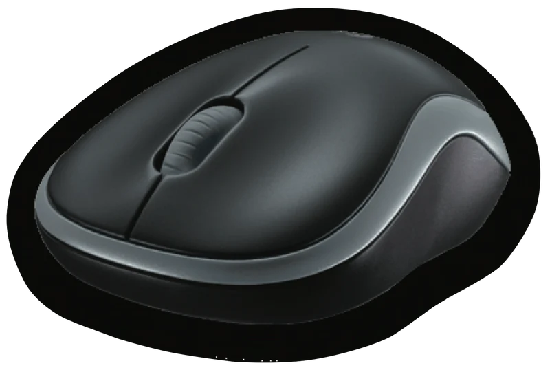 Logitech M185 Wireless Mouse (Grey)
