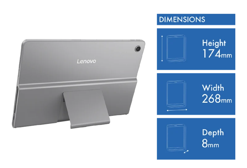 Lenovo Tab Plus 11.5" 2K + Folio Case Tablet