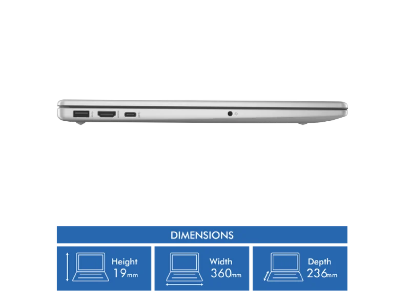 HP 15.6" Ryzen 5 8GB 512GB Laptop