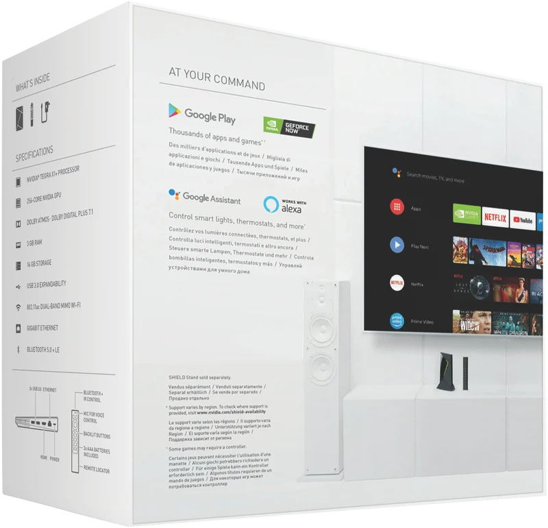 Nvidia SHIELDPRO 4K STREAM ANDROID MEDIA PLAYER