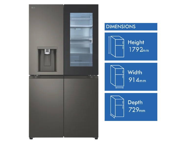 LG 642L InstaView French Door Refrigerator