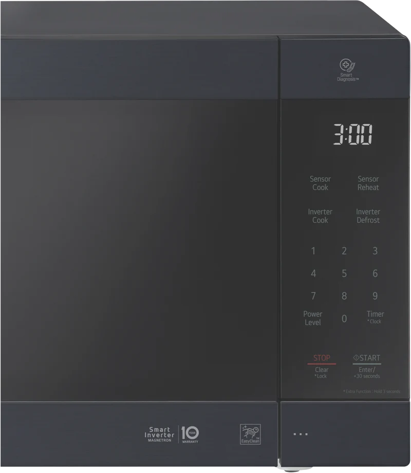 LG 56L 1200W NeoChef Smart Inverter Microwave Matte Black