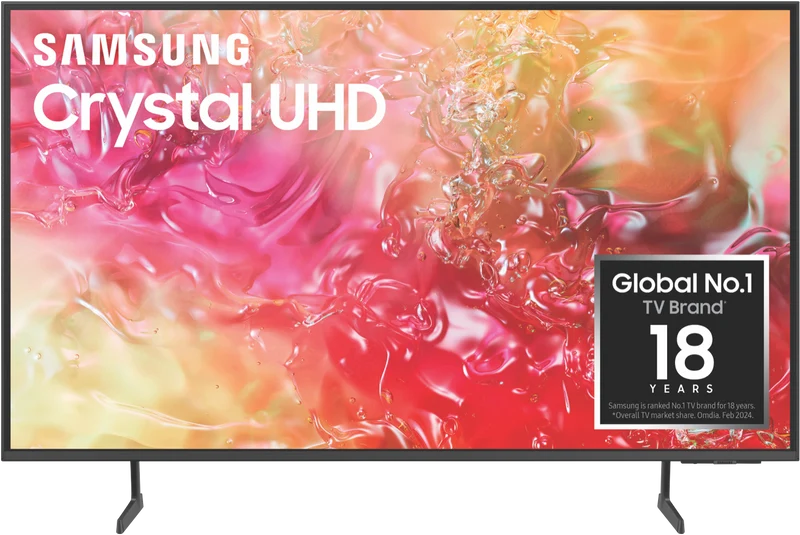 Samsung 65" DU7700 4K Crystal UHD Smart TV 24