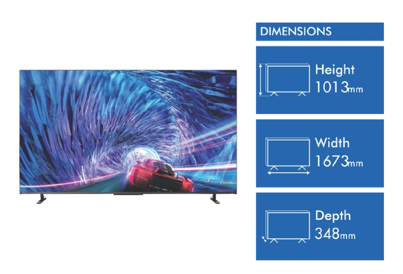 Toshiba 75" Z670MP 4K UHD Smart TV 23