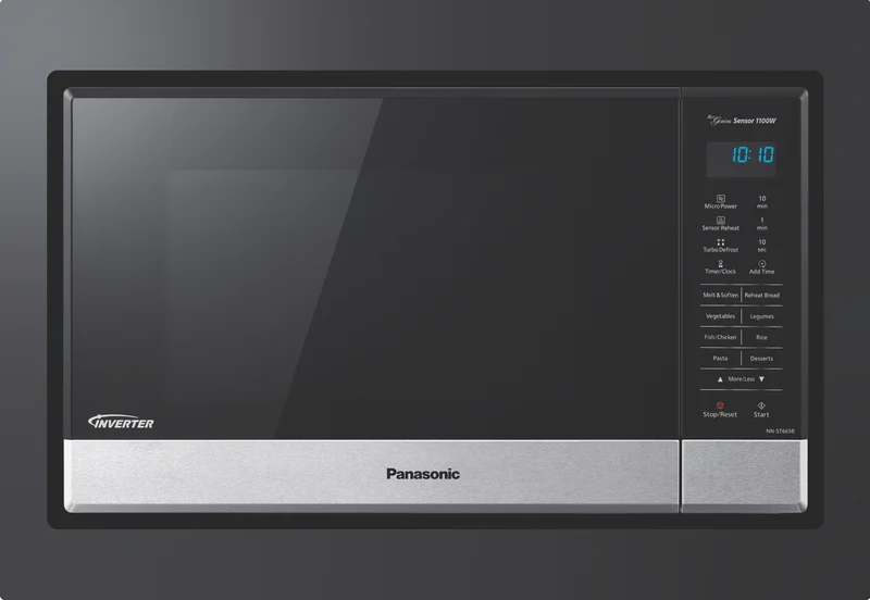 Panasonic Trim Kit Black Stainless Steel for NN-ST665BQPQ, NN-ST67JSQPQ, NN-ST64JWQPQ