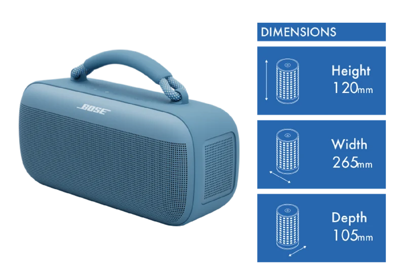 Bose SoundLink Max Portable Speaker - Blue