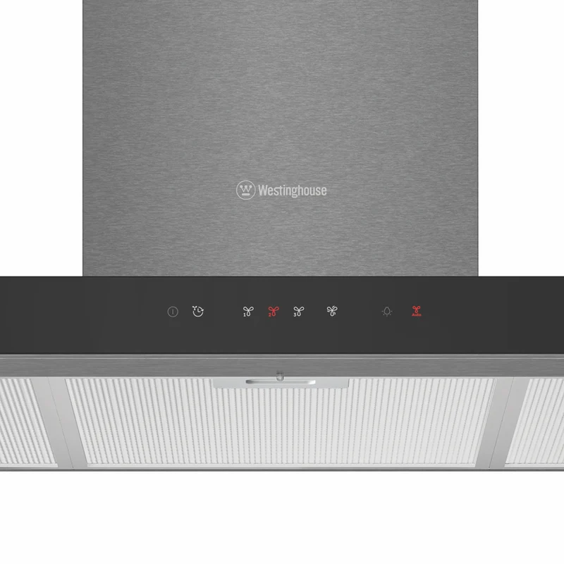 Westinghouse 90cm Canopy Rangehood, Dark Stainless Steel