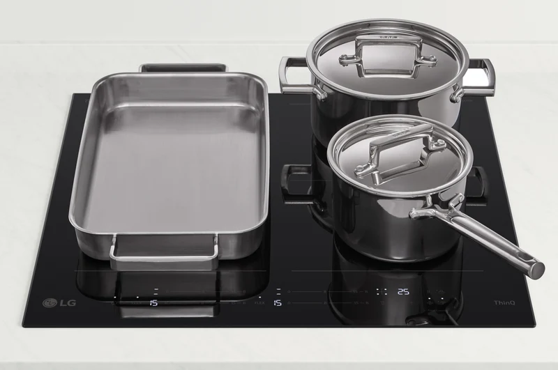LG 60cm Induction Cooktop, 4 Zones, 2 Flexi