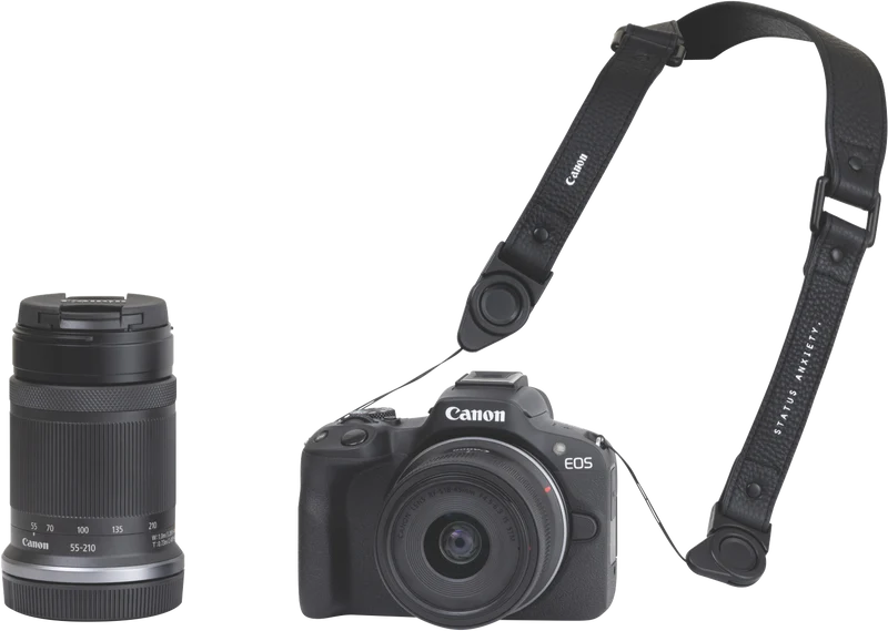 Canon EOS R50 Twin Kit with RF-S 18-45mm and RF-S 55-210mm