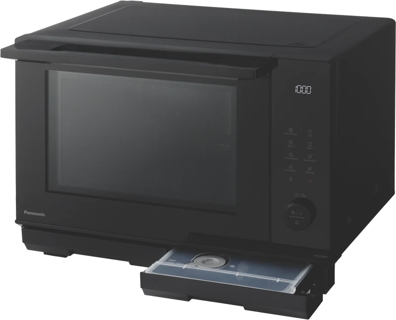 Panasonic 27L 1000W 4-in-1 Flatbed Convection Oven Black