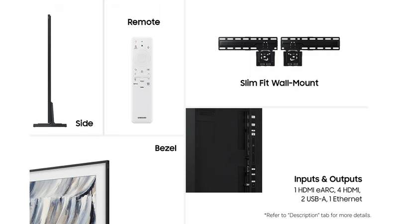 Samsung 32" LS03C QLED The Frame FHD Smart TV 23