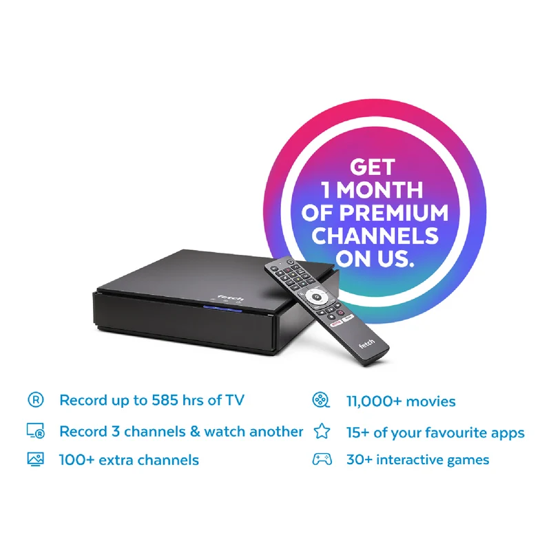 FETCH TV Mighty 4 UHD PVR (1TB)