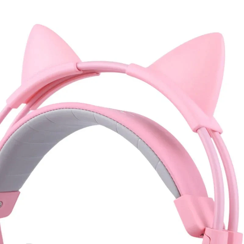 G951 Gaming Headset USB 7.1 Virtual Surround Sound LED Cat Ear Headphones