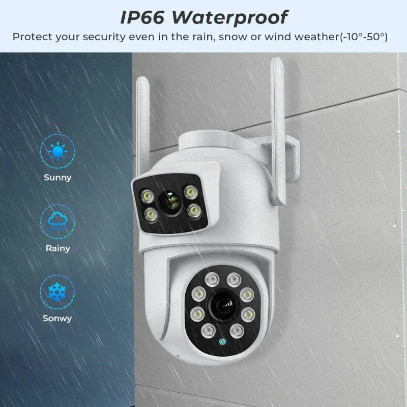 Outdoor Night Vision Wireless Surveillance Home Security Camera