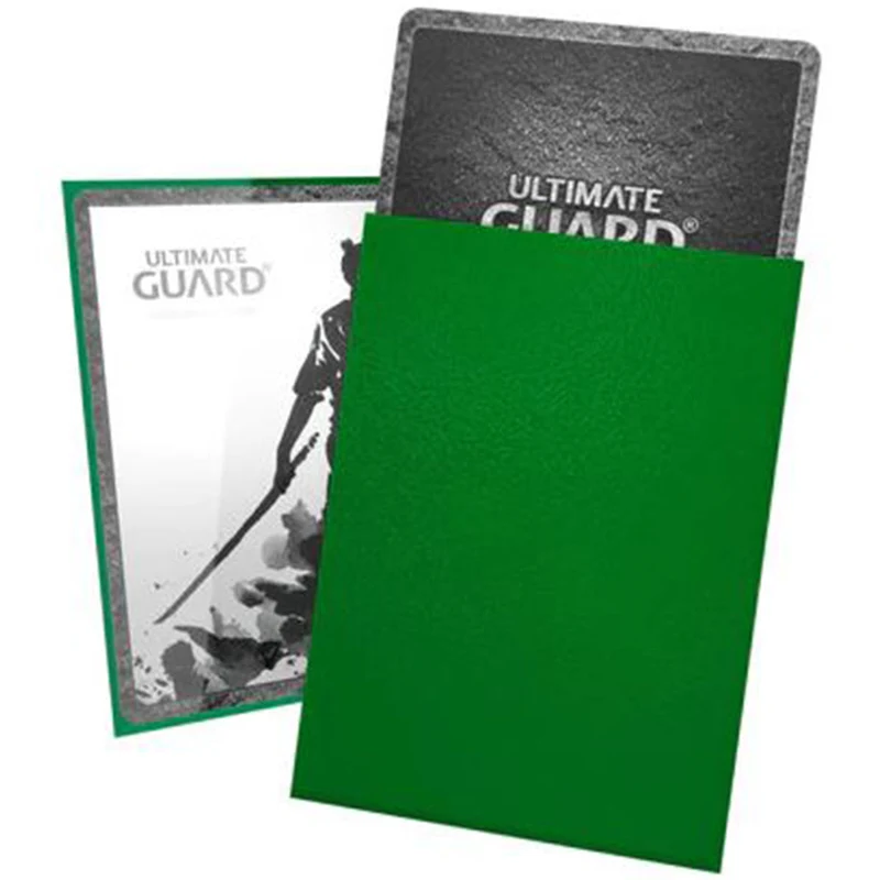 Ultimate Guard Katana Standard Size Sleeves 66 x 91mm Green 100ct