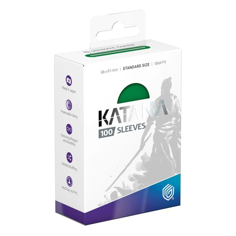 Ultimate Guard Katana Sleeves Standard Size Jade Garden 100ct