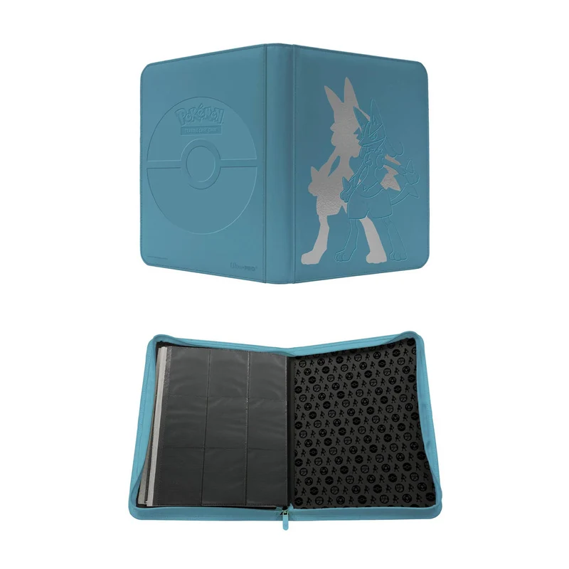 ULTRA PRO Pokemon - 9PKT- Zippered PRO Binder- Elite Series Lucario
