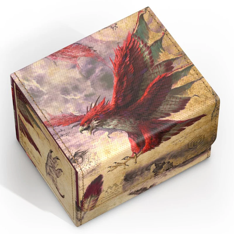 Ultimate Guard Sidewinder 100+ Xenoskin Deck Box - MTG Bloomburrow - Dragonhawk, Fate's Tempest