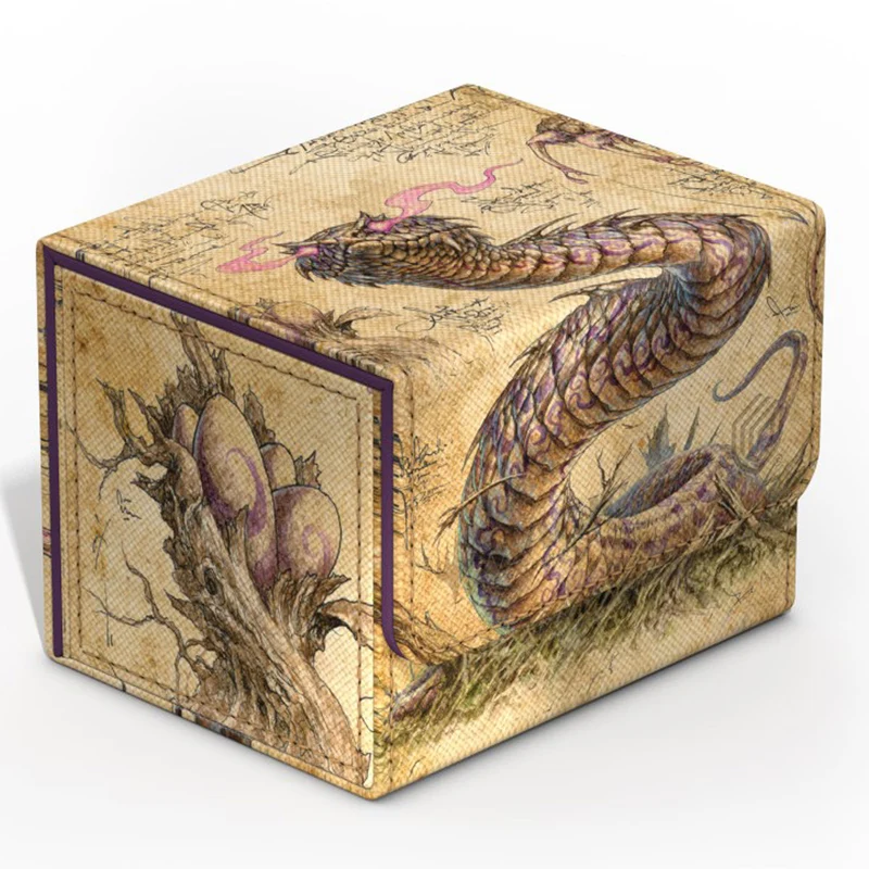 Ultimate Guard Sidewinder 100+ Xenoskin Deck Box - MTG Bloomburrow - Rottenmouth Viper