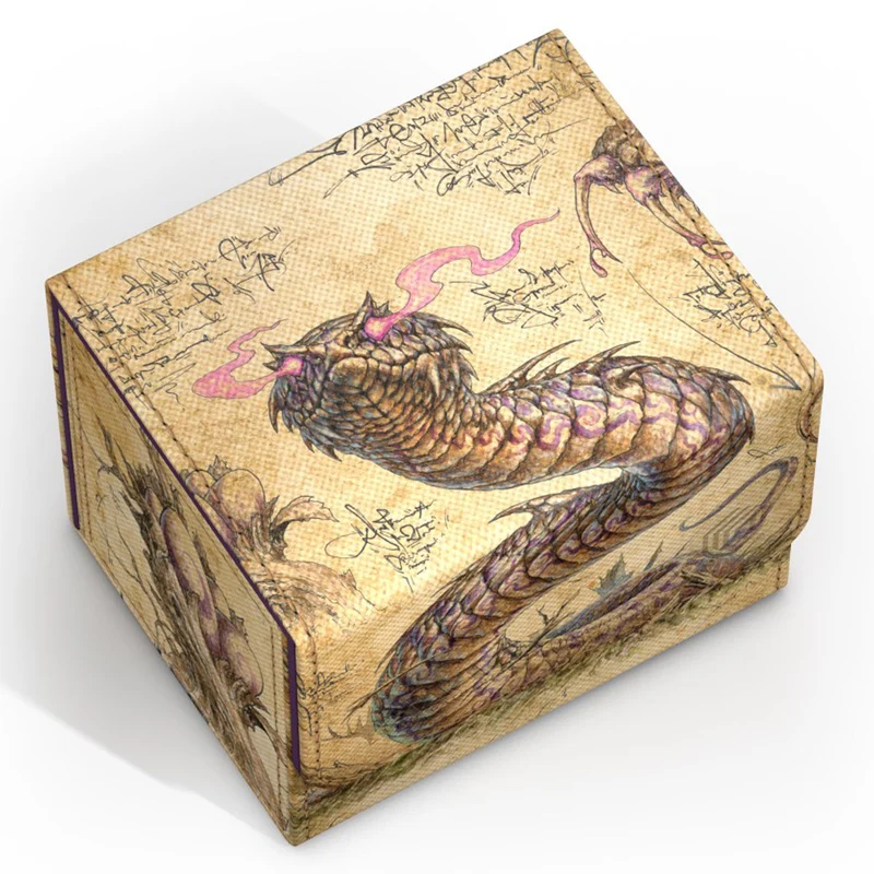 Ultimate Guard Sidewinder 100+ Xenoskin Deck Box - MTG Bloomburrow - Rottenmouth Viper