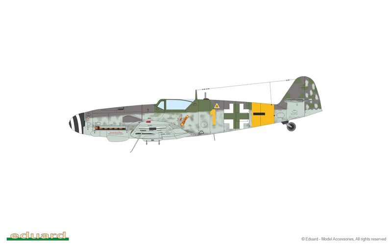 1/48 Bf 109G-14/AS Model Kit
