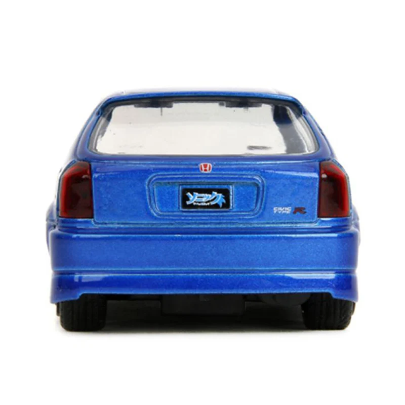 Jada 1:32 Scale Sonic The Hedgehog 1997 Honda Civic Type-R Diecast Car Model