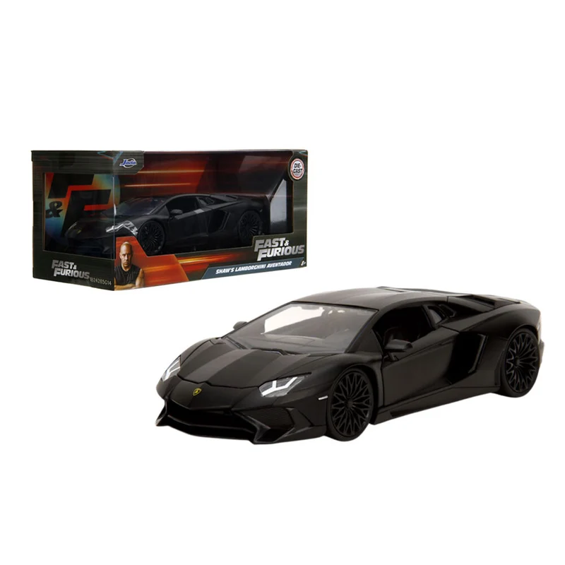 Jada 1:24 Scale Fast And Furious Shaw's Lamborghini Aventador Diecast Car Model