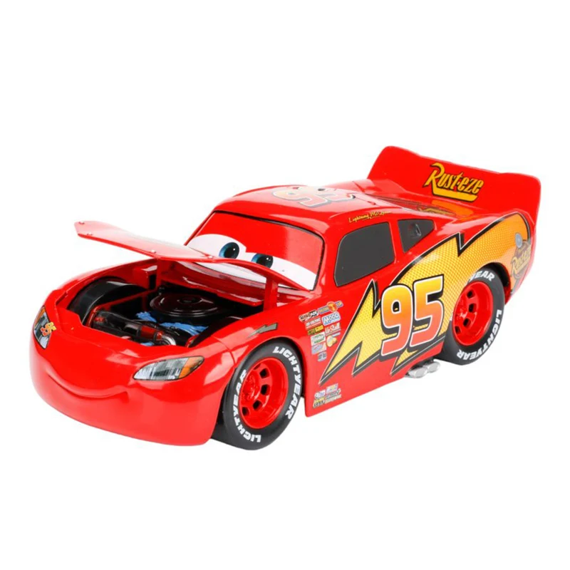 Jada 1:24 Scale Disney Pixar Cars Lightning McQueen Without Tire Rack Model