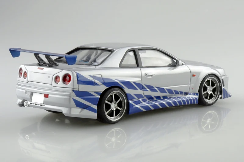 Aoshima 1/24 Fast and Furious R34 Skyline Gt-r