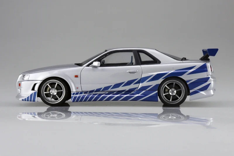 Aoshima 1/24 Fast and Furious R34 Skyline Gt-r