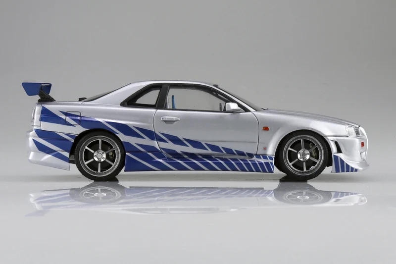 Aoshima 1/24 Fast and Furious R34 Skyline Gt-r