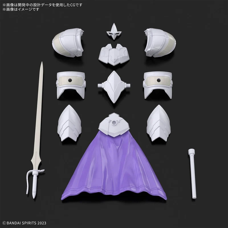 Bandai 30mf Class Up Armor (Liber Enchanter)