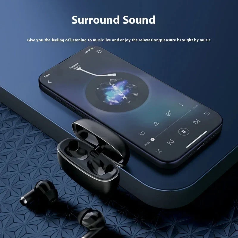 Wireless In-Ear Noise Reduction Earphones Headphones With Long Battery Life