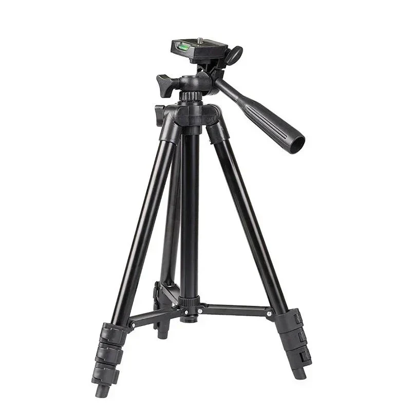 Tripod / kamerastativ 360° Light + mobilhållare - Aluminium 370-1020mm