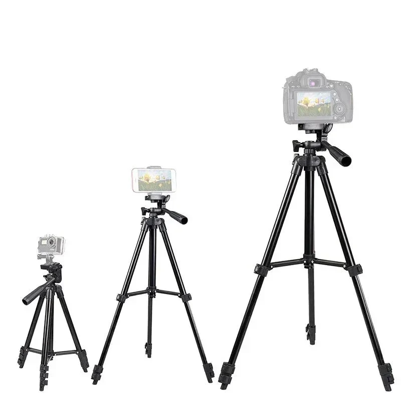 Tripod / kamerastativ 360° Light + mobilhållare - Aluminium 370-1020mm