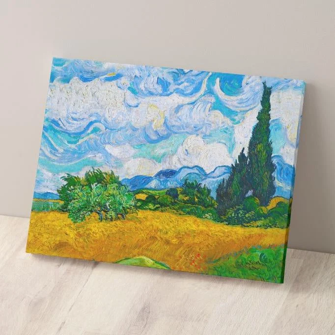 Pintoo 300pc Van Gogh Wheat Field Puzzle