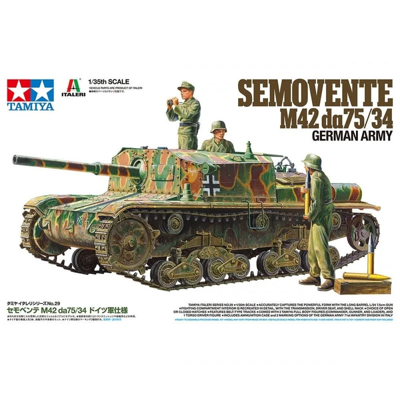 Tamiya 1/35 Semovente M42 da 75/34 German Army