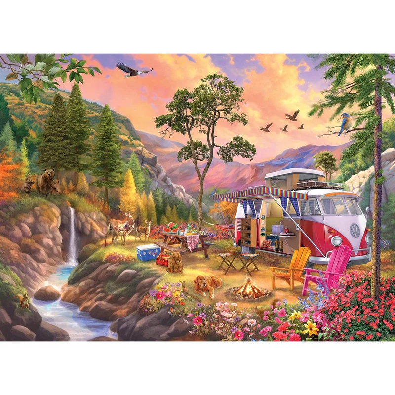 Eurographics 1000pc Camper's Paradise Puzzle