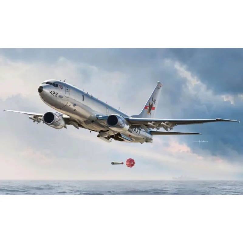 Academy 1/144 USN P-8A Poseidon with Australian RAAF Markings Plastic Model Kit