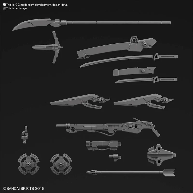 Bandai Customize Weapons (Sengoku Army) Model Kit Accessories