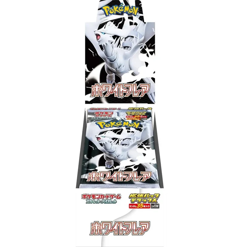 Pokémon TCG White Flare Deluxe sv11w Booster Box 4 Packs Japanese Trading Cards