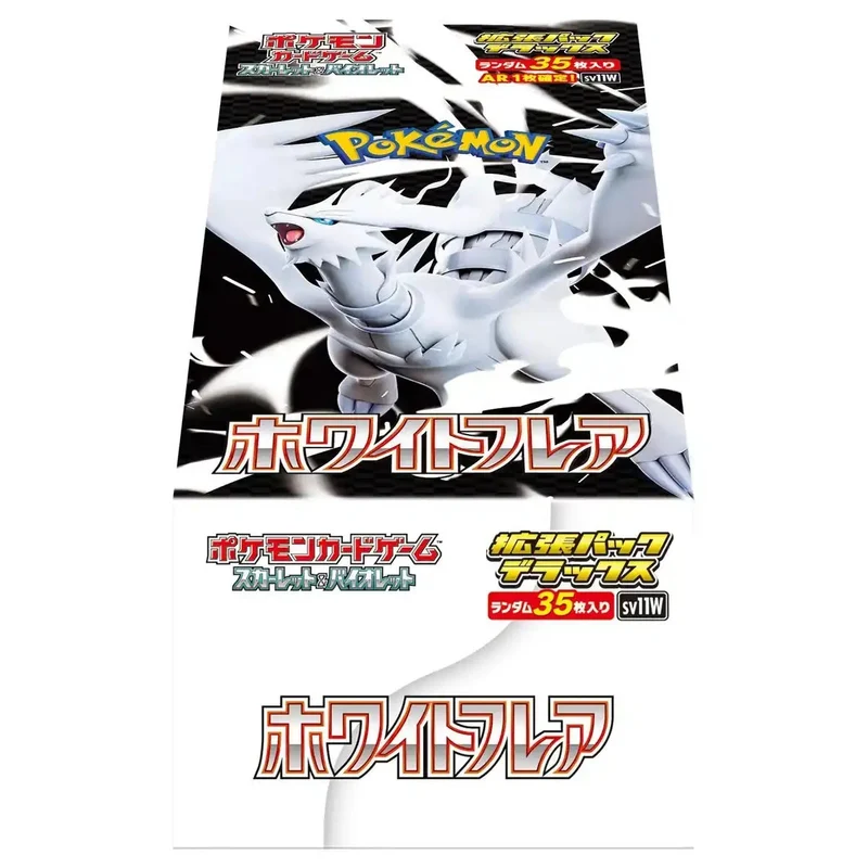 Pokémon TCG White Flare Deluxe sv11w Booster Box 4 Packs Japanese Trading Cards