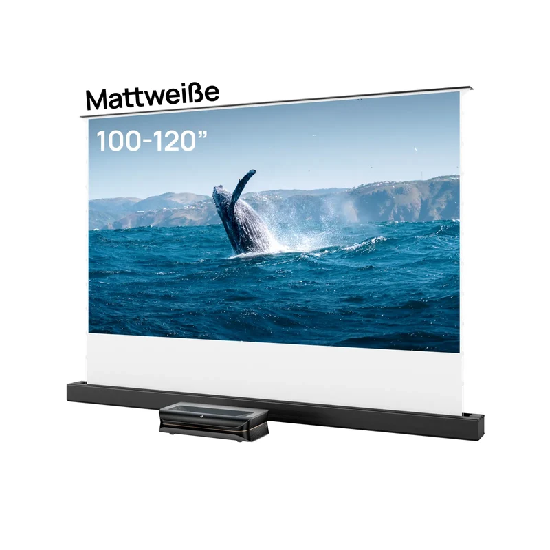 LTV-3000 + 100'' -120'' Mattweiße Bodenleinwand Paket