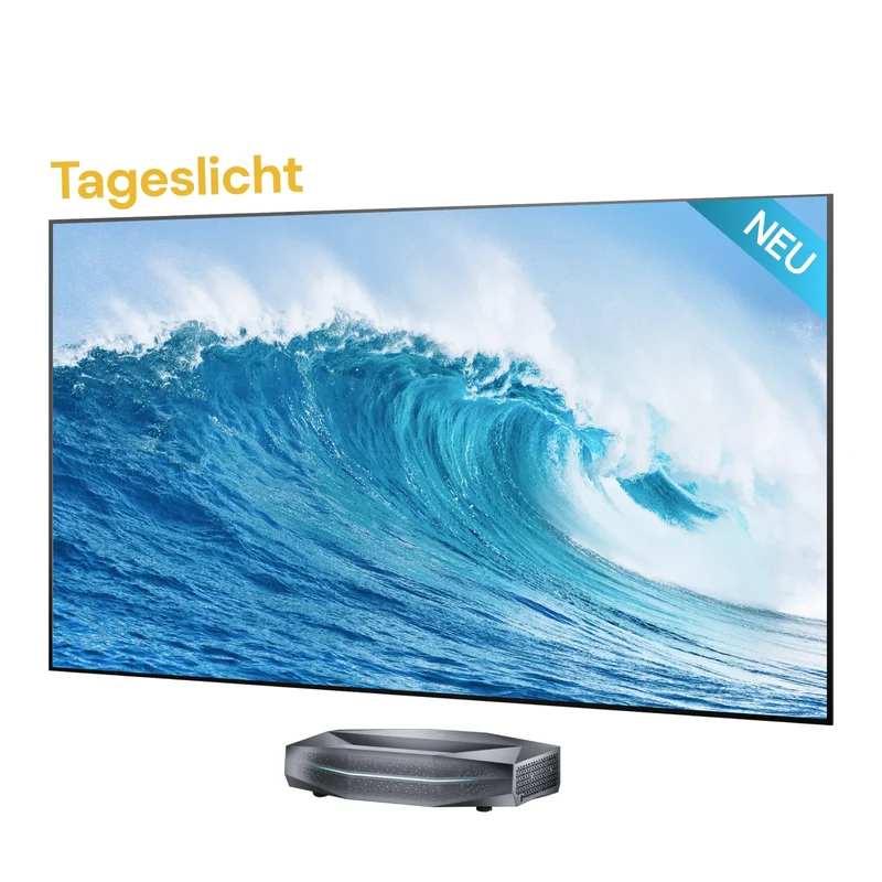 Aetherion Max + 120''-130'' Next-Gen Tageslicht Fresnel ALR Leinwand