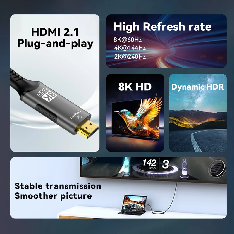 UltraCast Pro USB-C HDMI Cable