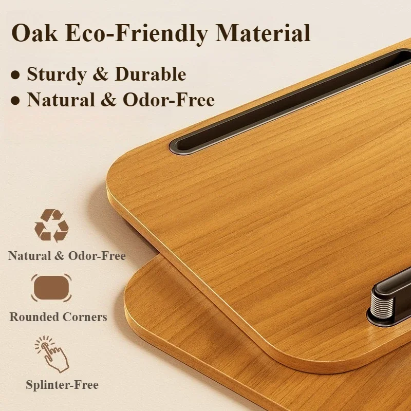 OatsBasf Solid Wood Adjustable Projector Laptop Stand