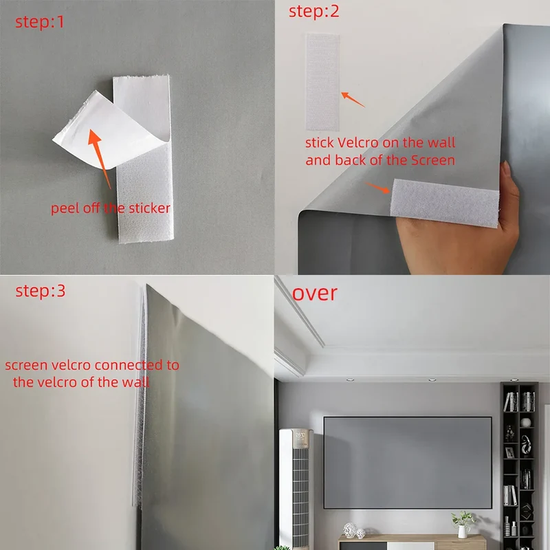EasyView Portable Projection Curtain Screen